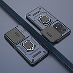 Θήκη Honor 200 Lite 5G Mad Mask Camshield Armor Guard v3 Πλάτη με προστασία για την κάμερα, Kickstand και Βάση στήριξης από σκλήρό Premium TPU μπλε - Image 5