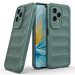 Θήκη Honor 200 Lite 5G Mad Mask Rugged Armor από σκληρό Premium TPU πράσινο - Image 2