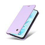 Θήκη Honor 200 Lite 5G YIKATU Folio Series με βάση στήριξης, υποδοχή καρτών και μαγνητικό κούμπωμα Flip Wallet από συνθετικό δέρμα και TPU μωβ ανοιχτό - Image 5