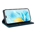 Θήκη Honor 200 Lite 5G YIKATU Folio Series με βάση στήριξης, υποδοχή καρτών και μαγνητικό κούμπωμα Flip Wallet από συνθετικό δέρμα και TPU πράσινο - Image 4