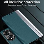 Θήκη Honor 90 Smart 5G New Design Leather Stand Cover από συνθετικό δέρμα μαύρο - Image 3