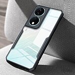 Θήκη Honor 90 Smart 5G XUNDD Hybrid Sockproof Transparent πλάτη από αντικραδασμικό TPU μαύρο - Image 3