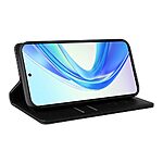 Θήκη Honor 90 Smart 5G YIKATU Folio Series με βάση στήριξης, υποδοχή καρτών και μαγνητικό κούμπωμα Flip Wallet από συνθετικό δέρμα και TPU μαύρο - Image 4