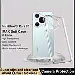 Θήκη Huawei Pura 70 IMAK UX-5 Series Soft TPU πλάτη διάφανη - Image 2