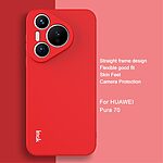 Θήκη Huawei Pura 70 IMAK UC-4 Series Soft Ultra Slim TPU πλάτη κόκκινο - Image 3