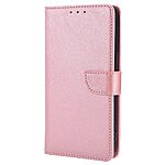 Θήκη Huawei Pura 70 Mad Mask Leather Wallet Case V2_4 με βάση στήριξης, υποδοχές καρτών και μαγνητικό κούμπωμα Flip Wallet από συνθετικό δέρμα ροζ χρυσό - Image 5