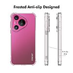 Θήκη Huawei Pura 70 Pro ENKAY Enkay Silicone Sockproof Anti-Slip Transparent Πλάτη TPU - Image 4