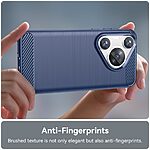 Θήκη Huawei Pura 70 Pro Mad Mask Brushed TPU Carbon Πλάτη μπλε - Image 5