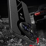 Θήκη Huawei Pura 70 Pro Q.COO Imprinted Series Πλάτη με ανάγλυφη επιφάνεια από Premium TPU ροζ - Image 5