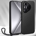 Θήκη Huawei Pura 70 VILI Vili TC Series με σχέδιο carbon fiber ενισχυμένες γωνίες από Premium ανθεκτικό TPU μαύρο - Image 2