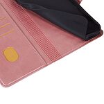 Θήκη OnePlus Nord N30 SE 5G OEM Leather Wallet Case Series 2 με βάση στήριξης, υποδοχές καρτών και μαγνητικό κούμπωμα Flip Wallet από συνθετικό δέρμα ροζ χρυσό - Image 5