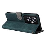 Θήκη OnePlus Nord N30 SE 5G Mad Mask RFID Blocking V2 Προστασία Ασύρματης Ανάγνωσης Καρτών Leather με βάση στήριξης, υποδοχές καρτών και μαγνητικό κούμπωμα πράσινο - Image 4