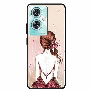 Θήκη OnePlus Nord N30 SE 5G OEM σχέδιο Sketch Girl με πλάτη από Premium TPU