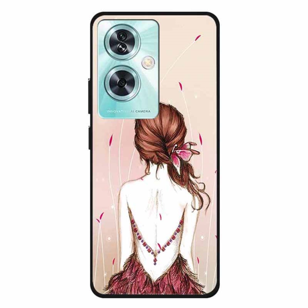 Θήκη OnePlus Nord N30 SE 5G OEM σχέδιο Sketch Girl με πλάτη από Premium TPU Θήκη OnePlus Nord N30 SE 5G OEM σχέδιο Sketch Girl με πλάτη από Premium TPU