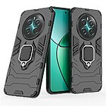 Θήκη Realme 12+ 5G Mad Mask Πλάτη Thin Armor με Μαγνητικό δαχτυλίδι και Βάση στήριξης TPU μαύρο - Image 4