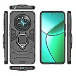 Θήκη Realme 12+ 5G Mad Mask Πλάτη Thin Armor με Μαγνητικό δαχτυλίδι και Βάση στήριξης TPU μαύρο - Image 5