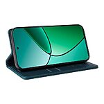 Θήκη Realme 12+ 5G YIKATU Folio Series με βάση στήριξης, υποδοχή καρτών και μαγνητικό κούμπωμα Flip Wallet από συνθετικό δέρμα και TPU πράσινο - Image 4