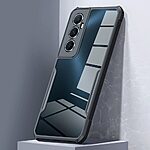 Θήκη Realme C65 XUNDD Hybrid Sockproof Transparent πλάτη από αντικραδασμικό TPU μαύρο - Image 2