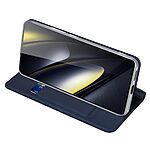 Θήκη Xiaomi Poco F6 5G DUX DUCIS Skin Pro Series με βάση στήριξης, υποδοχή καρτών και μαγνητικό κούμπωμα Flip Wallet από συνθετικό δέρμα και TPU μπλε - Image 3