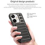 Θήκη Xiaomi Poco F6 5G Mad Mask Capsule Series με εξαιρετικά ενυσχιμένες γωνίες σε στυλ κάψουλας Πλάτη από Premium TPU μωβ - Image 4