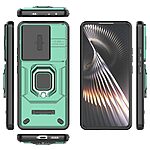 Θήκη Xiaomi Poco F6 5G Mad Mask Camshield Armor Guard v3 Πλάτη με προστασία για την κάμερα, Kickstand και Βάση στήριξης από σκλήρό Premium TPU πράσινο - Image 5