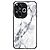 Θήκη Xiaomi Poco F6 5G OEM σχέδιο Marble με Πλάτη Tempered Glass TPU λευκό