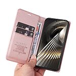 Θήκη Xiaomi Poco F6 5G YIKATU Folio Series με βάση στήριξης, υποδοχή καρτών και μαγνητικό κούμπωμα Flip Wallet από συνθετικό δέρμα και TPU ροζ χρυσό - Image 5