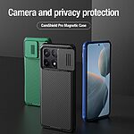 Θήκη Xiaomi Poco F6 Pro 5G NiLLkin Camshield Pro Series Πλάτη με προστασία για την κάμερα από σκλήρό Premium TPU μπλε - Image 4