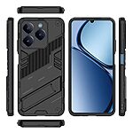 Θήκη Realme C61 / C63 / Note 60x OEM Armor Guard Kickstand με ενισχυμένη Πλάτη και Βάση στήριξης από σκλήρό Premium TPU μαύρο - Image 5