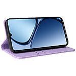 Θήκη Realme C61 / C63 / Note 60x YIKATU Folio Series με βάση στήριξης, υποδοχή καρτών και μαγνητικό κούμπωμα Flip Wallet από συνθετικό δέρμα και TPU μωβ ανοιχτό - Image 4