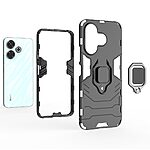 Θήκη Xiaomi Redmi 13 / Poco M6 Mad Mask Πλάτη Thin Armor με Μαγνητικό δαχτυλίδι και Βάση στήριξης TPU κόκκινο - Image 4