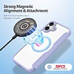 Θήκη iPhone 16 Plus DUX DUCIS Skin X Pro Series με βάση στήριξης, συμβατό με MagSafe φορτιστή υποδοχή καρτών και μαγνητικό κούμπωμα Flip Wallet από συνθετικό δέρμα και εσωτερικό TPU μωβ - Image 4