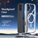 Θήκη iPhone 16 Plus DUX DUCIS Clin 2 Series Sockproof συμβατό με MagSafe φορτιστή Πλάτη TPU - Image 4