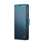 Θήκη Google Pixel 9 5G / Pixel 9 Pro 5G CASEME 023 Series Πορτοφόλι με βάση στήριξης, υποδοχές καρτών και μαγνητικό κούμπωμα από συνθετικό δέρμα και TPU μπλε - Image 4