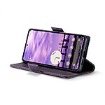 Θήκη Google Pixel 9 5G / Pixel 9 Pro 5G CASEME 023 Series Πορτοφόλι με βάση στήριξης, υποδοχές καρτών και μαγνητικό κούμπωμα από συνθετικό δέρμα και TPU μωβ - Image 3