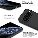 Θήκη Google Pixel 9 Pro XL 5G IMAK UC-3 Series Soft Ultra Slim TPU πλάτη μαύρο - Image 3