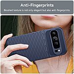 Θήκη Google Pixel 9 Pro XL 5G Mad Mask Thunder Series Πλάτη από ενισχυμένο TPU μπλε - Image 5