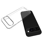 Θήκη Google Pixel 9 Pro XL 5G OEM Silicone Sockproof V5 Anti-Slip Transparent Πλάτη TPU - Image 4