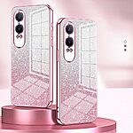 Θήκη OnePlus Nord CE4 Lite 5G OEM πλάτη με διακριτικό γκλίτερ V2 από αντικραδασμικό Premium TPU μαύρο - Image 3