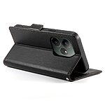 Θήκη Realme GT 6 5G / GT 6T 5G DIERFENG DF 010 Foldable Series με βάση στήριξης, υποδοχή καρτών και μαγνητικό κούμπωμα Flip Wallet από συνθετικό δέρμα και εσωτερικό TPU μαύρο - Image 3