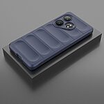 Θήκη Realme GT 6 5G / GT 6T 5G Mad Mask Rugged Armor από σκληρό Premium TPU μπλε σκούρο - Image 4