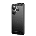 Θήκη Realme GT 6 5G / GT 6T 5G MOFI Brushed V2 TPU Carbon Πλάτη μαύρο - Image 2