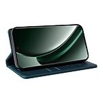 Θήκη Realme GT 6 5G / GT 6T 5G YIKATU Folio Series με βάση στήριξης, υποδοχή καρτών και μαγνητικό κούμπωμα Flip Wallet από συνθετικό δέρμα και TPU πράσινο - Image 4