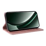 Θήκη Realme GT 6 5G / GT 6T 5G YIKATU Folio Series με βάση στήριξης, υποδοχή καρτών και μαγνητικό κούμπωμα Flip Wallet από συνθετικό δέρμα και TPU ροζ χρυσό - Image 4