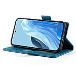Θήκη Samsung Galaxy M35 5G DIERFENG DF 010 Foldable Series με βάση στήριξης, υποδοχή καρτών και μαγνητικό κούμπωμα Flip Wallet από συνθετικό δέρμα και εσωτερικό TPU μπλε - Image 4