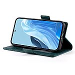 Θήκη Samsung Galaxy M35 5G DIERFENG DF 010 Foldable Series με βάση στήριξης, υποδοχή καρτών και μαγνητικό κούμπωμα Flip Wallet από συνθετικό δέρμα και εσωτερικό TPU πράσινο σκούρο - Image 4