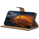 Θήκη Samsung Galaxy M35 5G Mad Mask Leather Wallet Case με βάση στήριξης, υποδοχές καρτών και μαγνητικό κούμπωμα Flip Wallet από συνθετικό δέρμα μπλε - Image 3