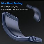 Θήκη Samsung Galaxy M35 5G Mad Mask Brushed TPU Carbon Πλάτη μπλε - Image 4