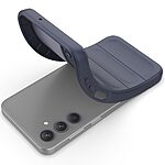 Θήκη Samsung Galaxy M35 5G Mad Mask Rugged Armor από σκληρό Premium TPU μπλε σκούρο - Image 2