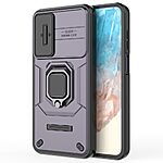 Θήκη Samsung Galaxy M35 5G Mad Mask Camshield Armor Guard v3 Πλάτη με προστασία για την κάμερα, Kickstand και Βάση στήριξης από σκλήρό Premium TPU μωβ - Image 3